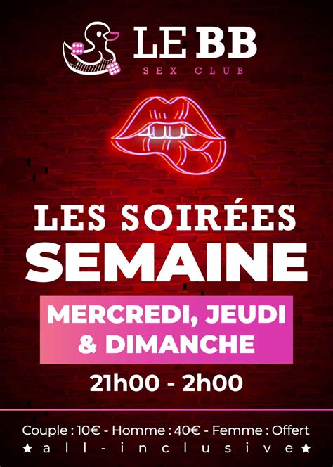 le bb - club libertin bordeaux|Le BB sex club